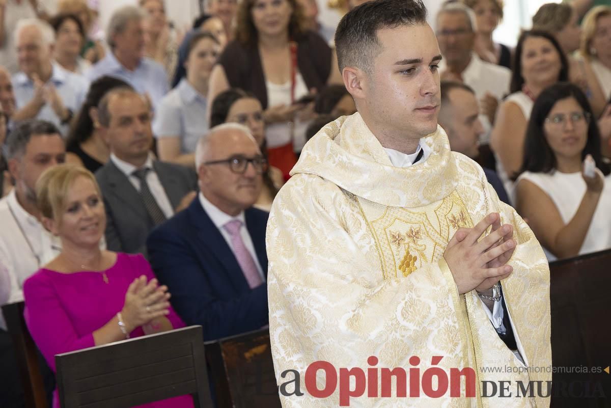 Así se ha vivido la ordenación sacerdotal de Miguel Tovar Fernández en la pedanía molinense de Torrealta