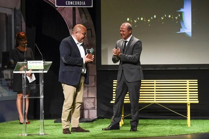 18-06-19 GENTE Y CULTURA. TEATRO GUINIGUADA. LAS PALMAS DE GRAN CANARIA. Asuntos Sociales. La ONCE Canarias entrega sus Premios Solidarios 2019. Fotos: Juan Castro.  | 19/06/2019 | Fotógrafo: Juan Carlos Castro