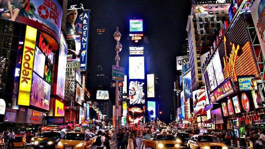 La mítica Times Square, en Nueva York.