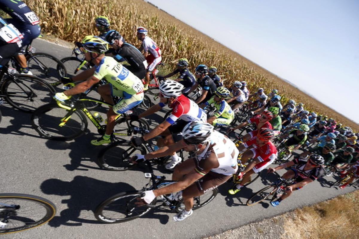 Las imágenes de la etapa de La Vuelta 2015 Las imágenes de la etapa de La Vuelta 2015