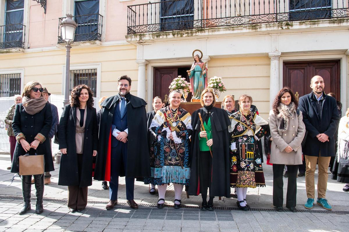 Celebración de la festividad de Santa Águeda en Alcalá