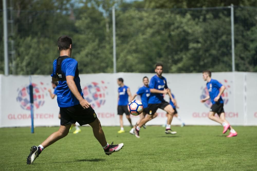 Entrenamiento del Real Oviedo