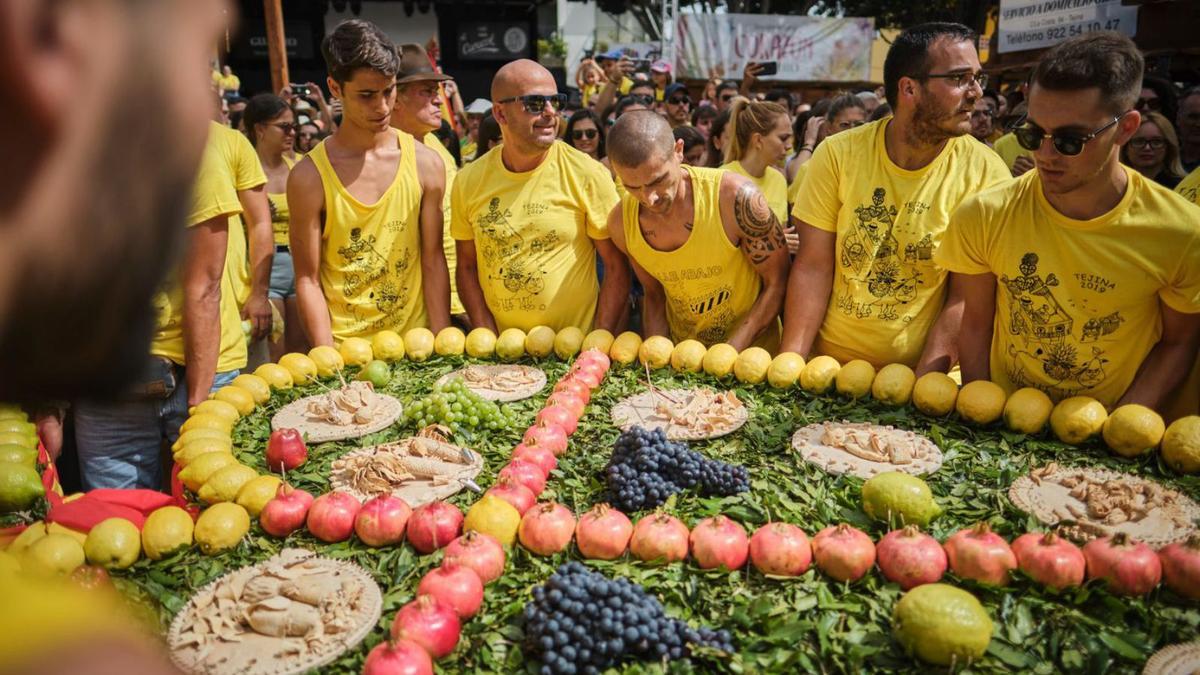 Las fiestas de Tejina, en una anterior edición. | | ANDRÉS GUTIÉRREZ