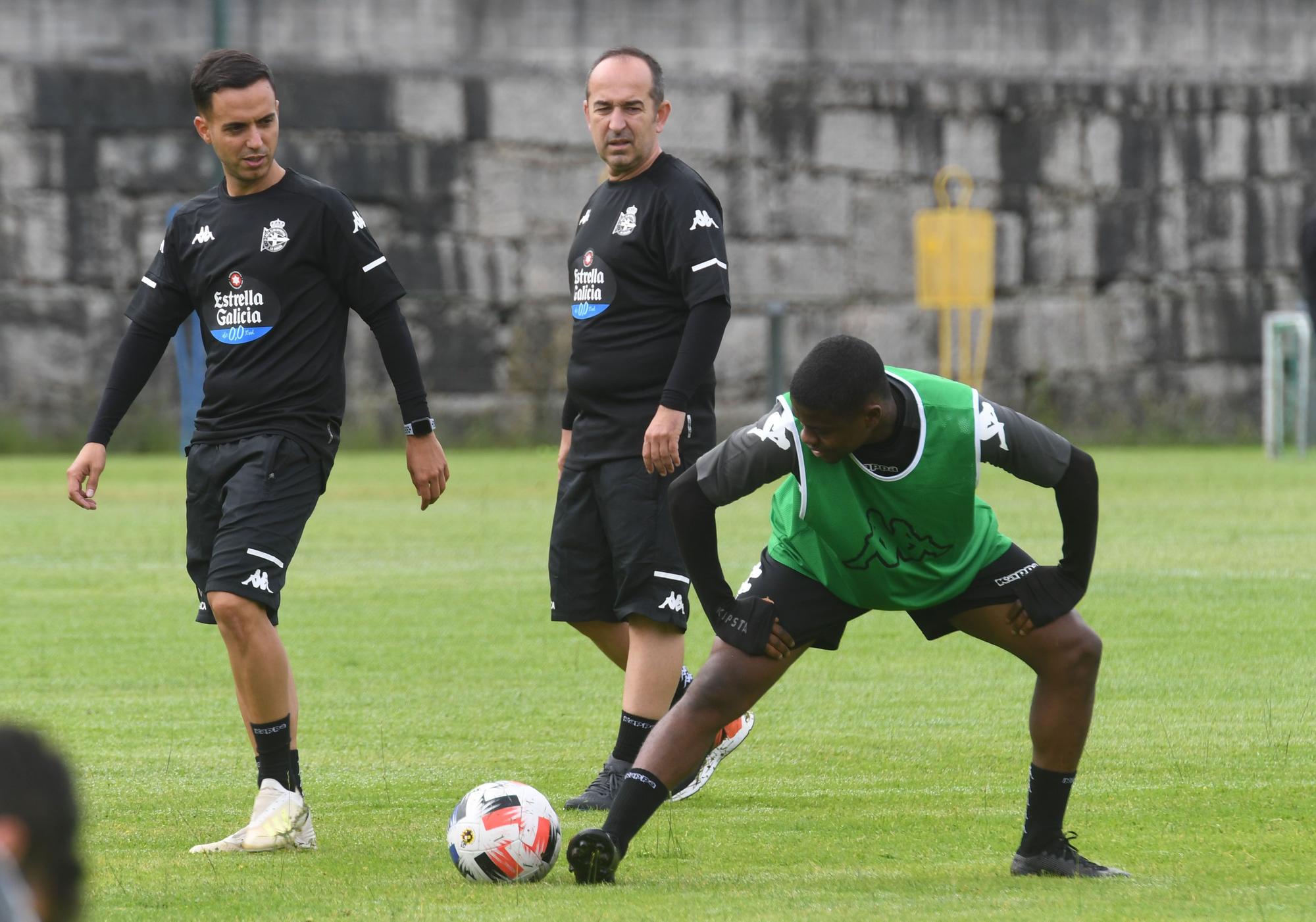 Segundo día de trabajo para el Deportivo