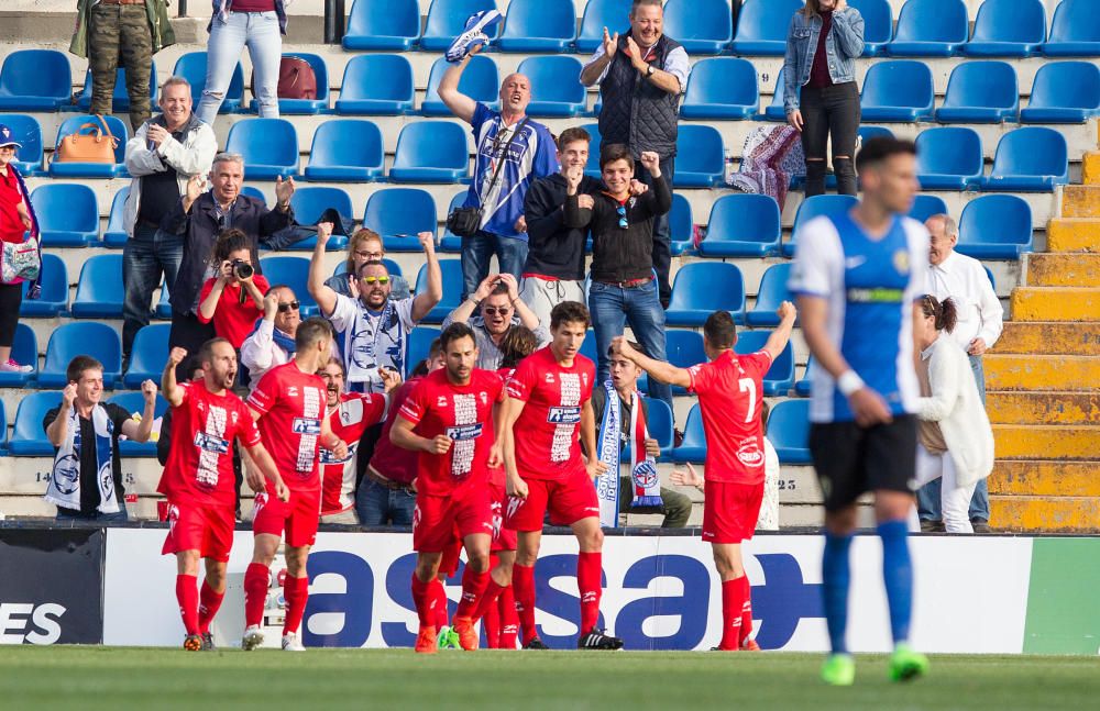 El Alcoyano asfixió la creación del Hércules, sobre todo en la segunda parte.