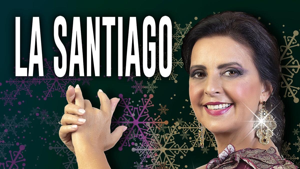 Cartel de la representación que protagnizará María José Santiago en Estepona el 23 de diciembre.