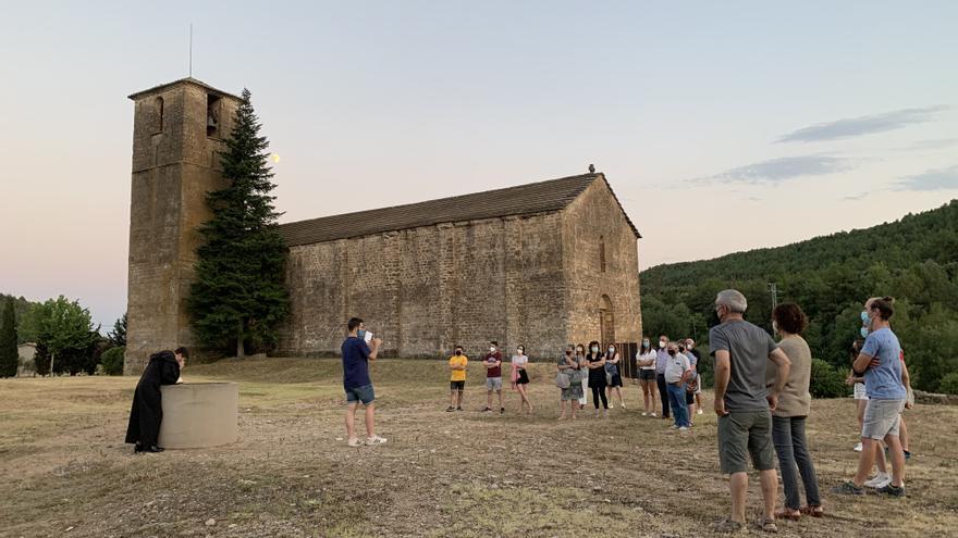 “Castellvell, la senyora de Solsona” és la nova temàtica de les visites nocturnes de Solsona Experience