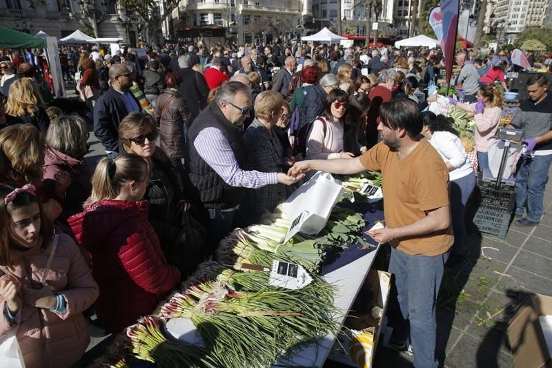 Los productos de proximidad llegan a la ciudad en "De l'horta a la plaça"