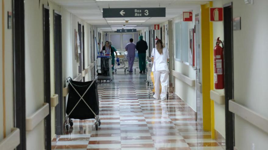Imagen del interior del Hospital General de Alicante