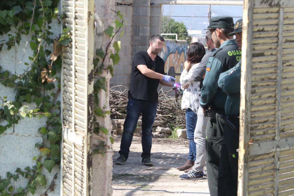 El cadáver se encontraba en una casa ocupada en el camino de sa Sal Rossa