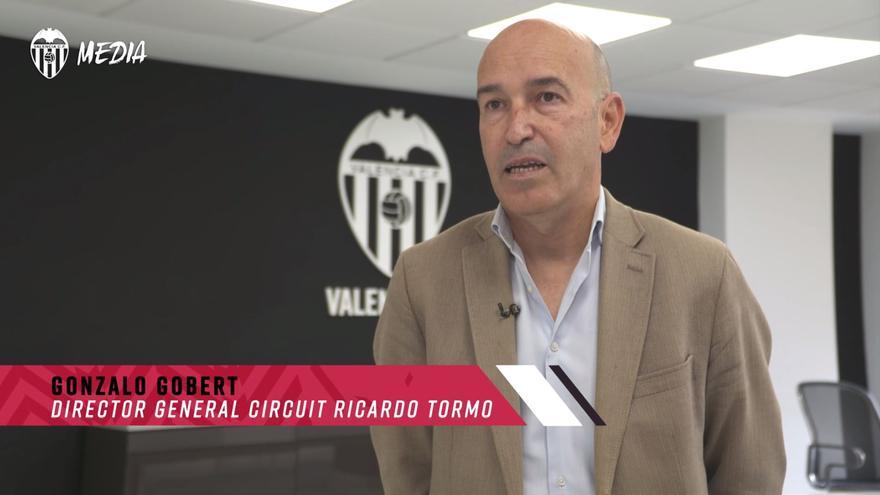 Gonzalo Gobert, sobre el acuerdo del Circuit Ricardo Tormo con el Valencia CF