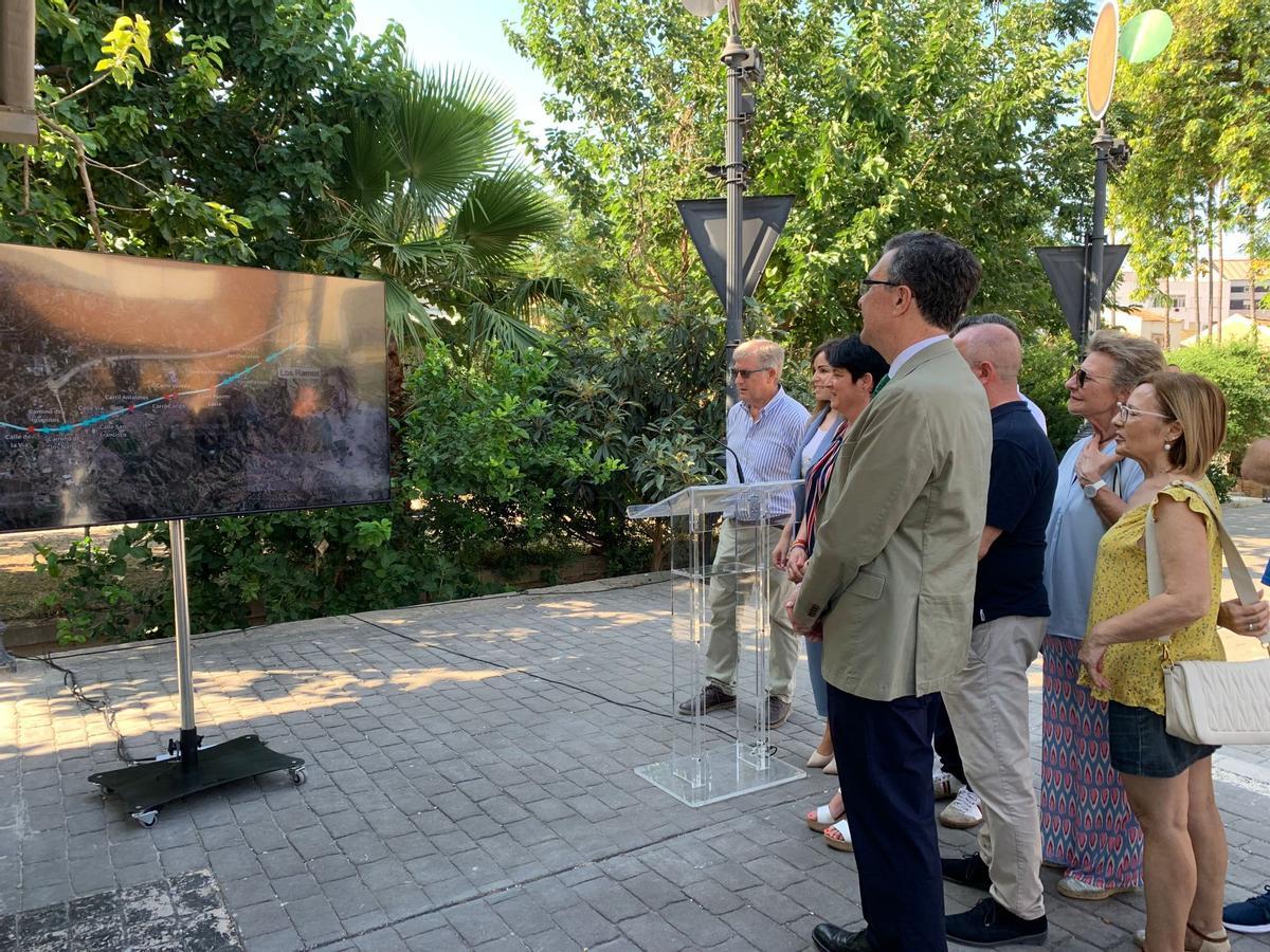 Presentación del proyecto, esta mañana.