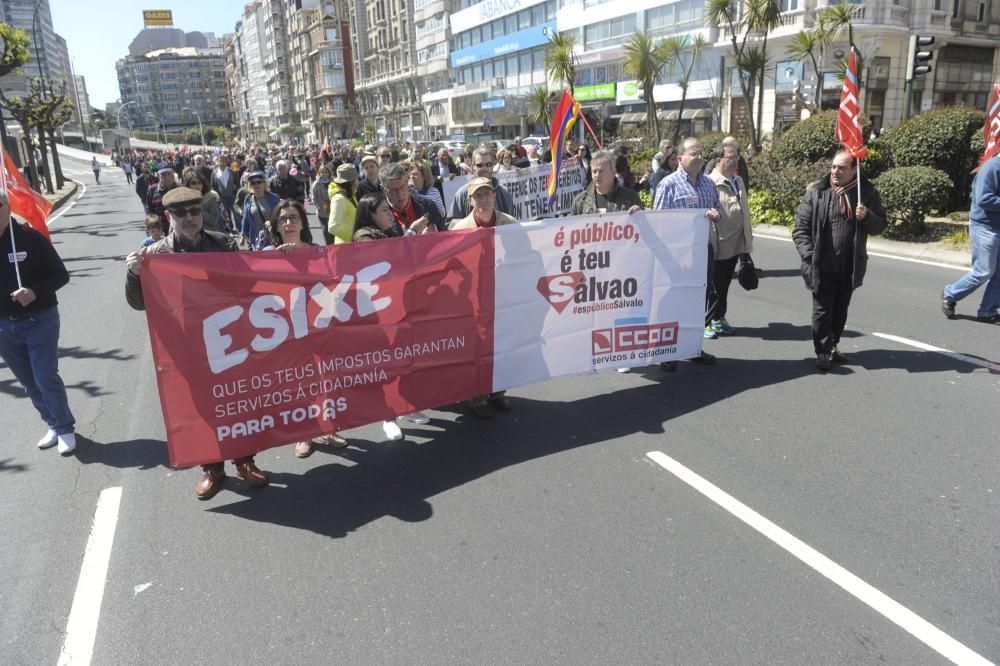 1 de mayo en A Coruña