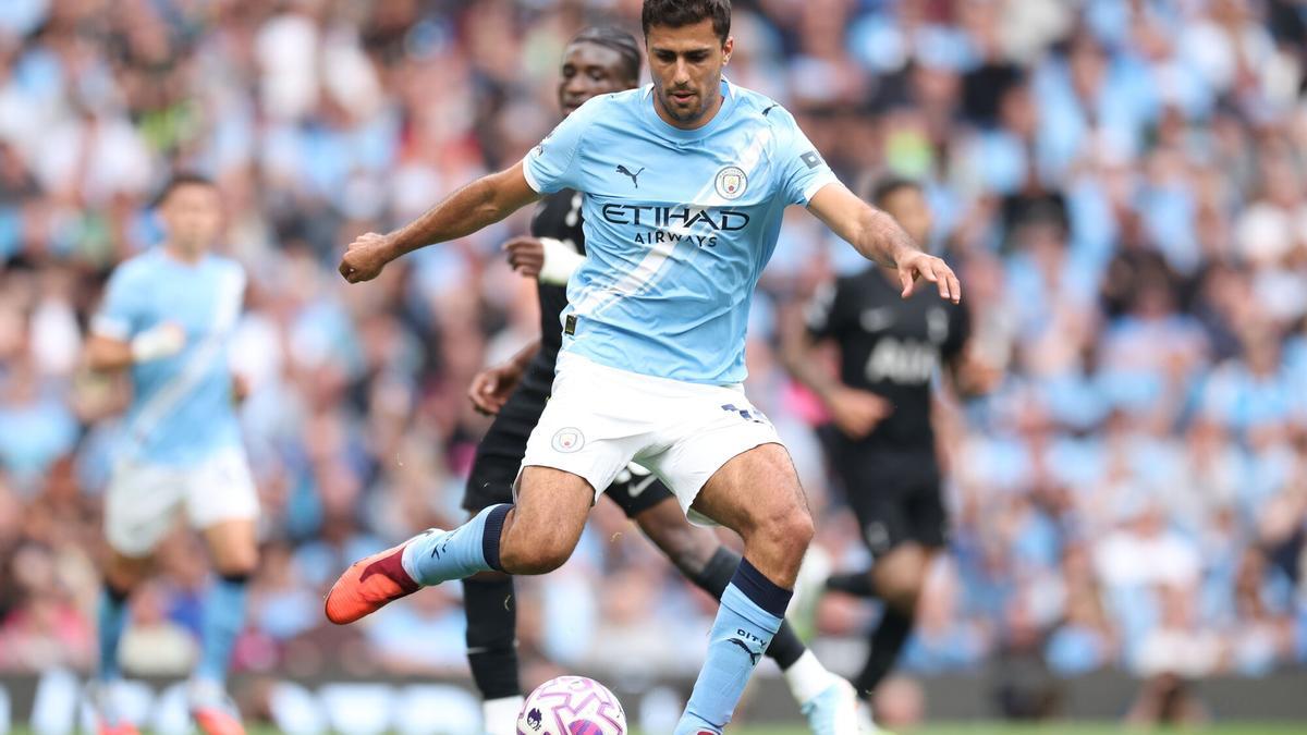 Rodri, jugador del Manchester City en Reino Unido