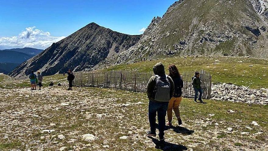 Visitants el primer dia de la temporada d&#039;estiu, ahir