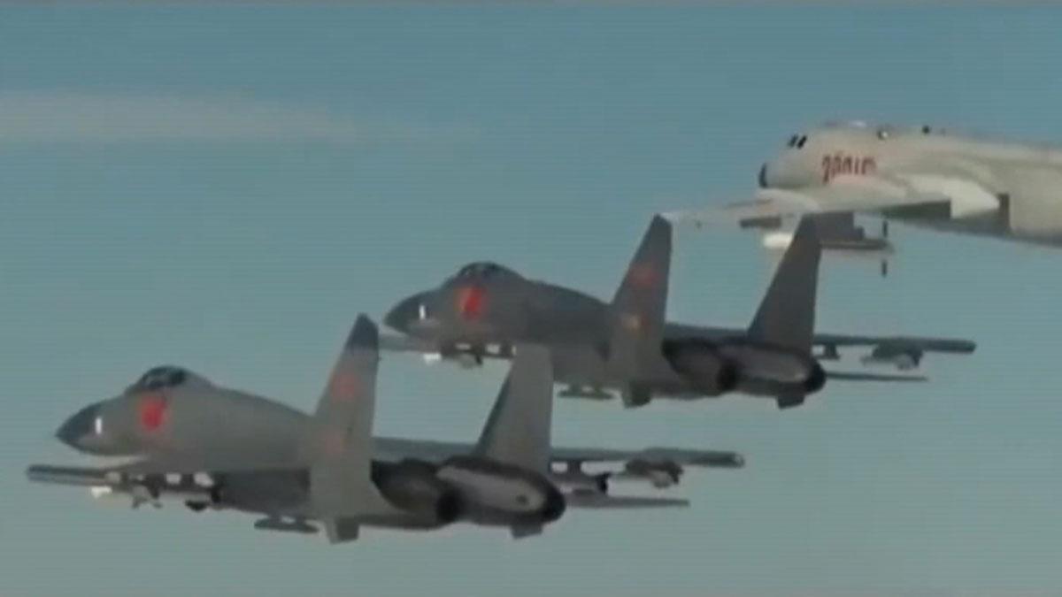 China difunde el vídeo de un bombardeo simulado a una base estadounidense