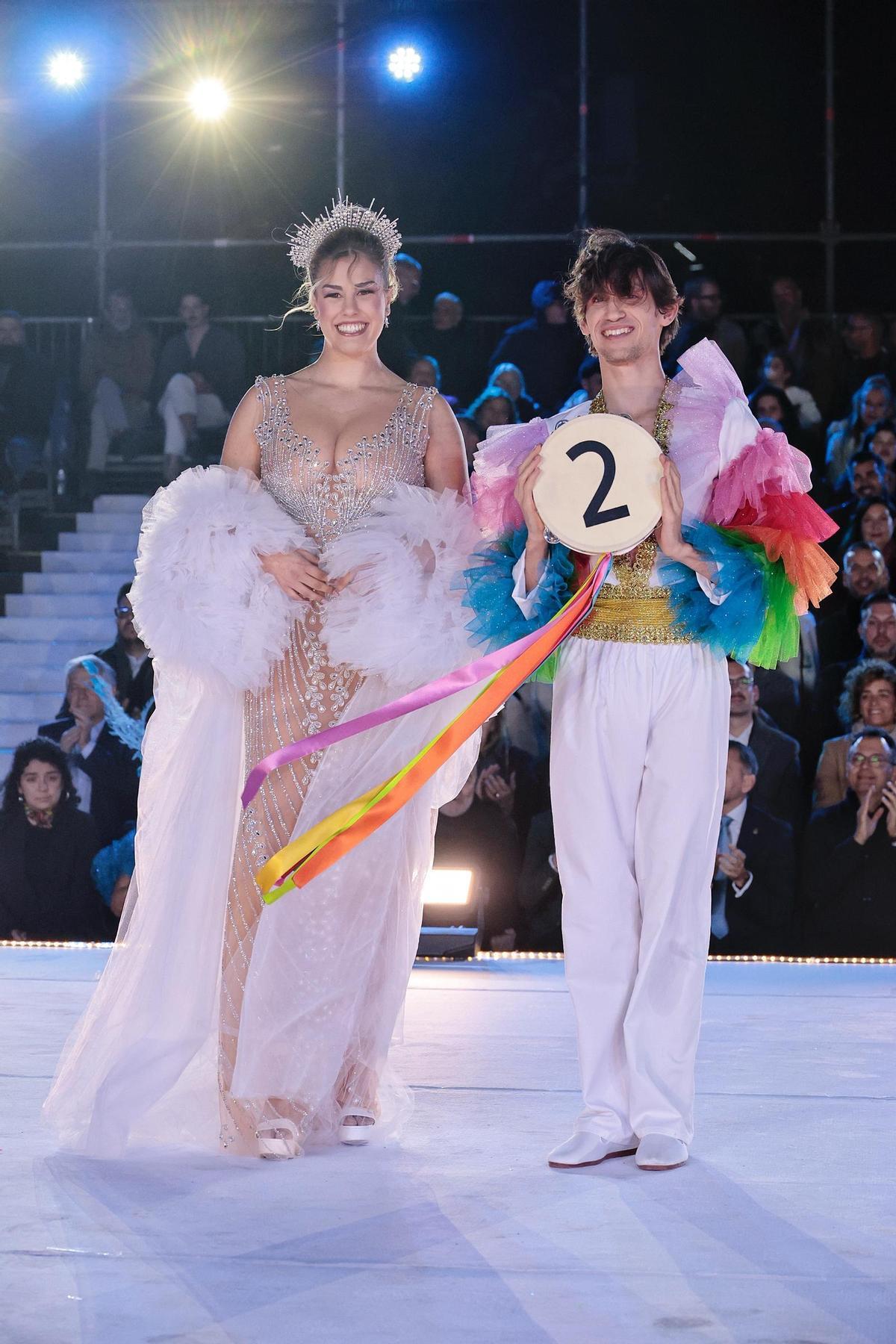 Daniela Sánchez en la gala inaugural del Carnaval de Santa Cruz de Tenerife 2026