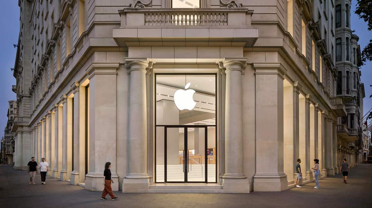 Tienda de Apple en Barcelona.