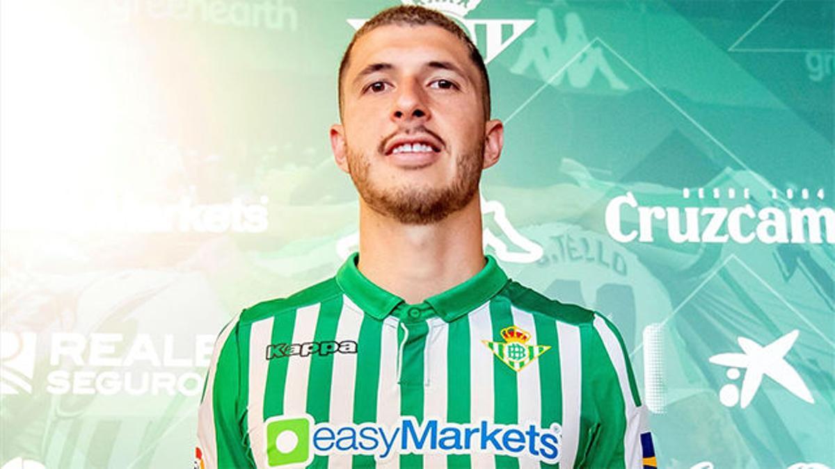 Guido Rodríguez, presentado con el Betis