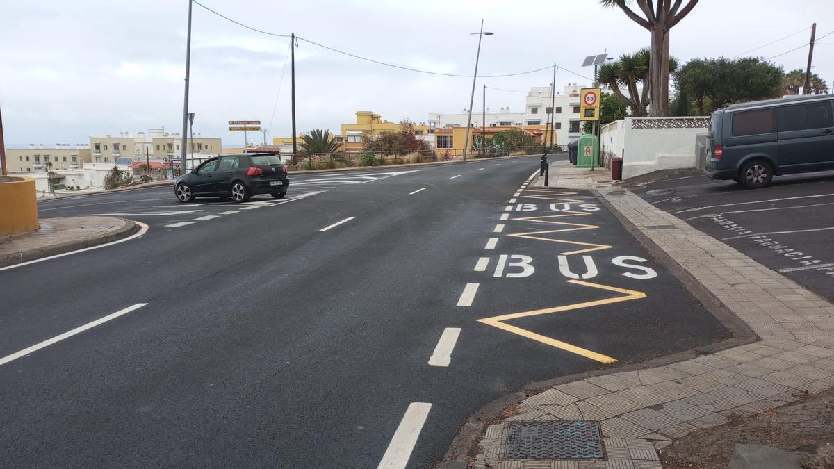 Carretera TF-13, archivo.