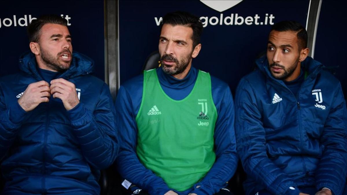 Buffon fue suplente ante la Sampdoria