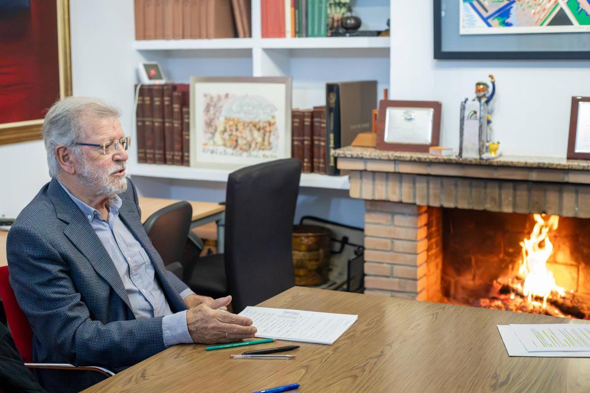 FOTOGALERÍA | Entrevista en exclusiva con Rodríguez Ibarra tras la debacle electoral del PSOE en Extremadura