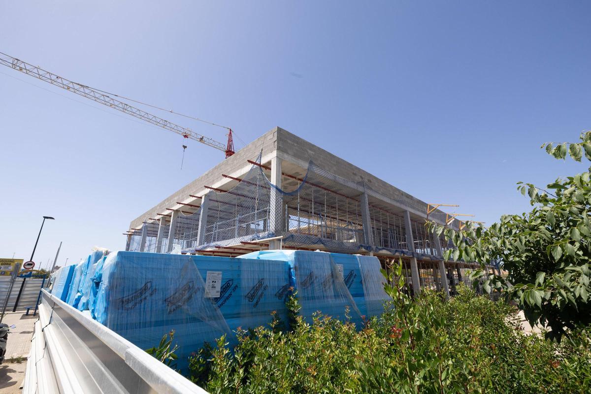 Las obras en el centro de acogida de es Gorg