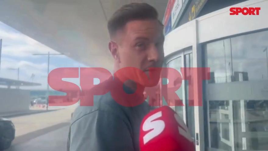 Ter Stegen viaja a Burdeos para operarse: “Mi relación con el club es buena”