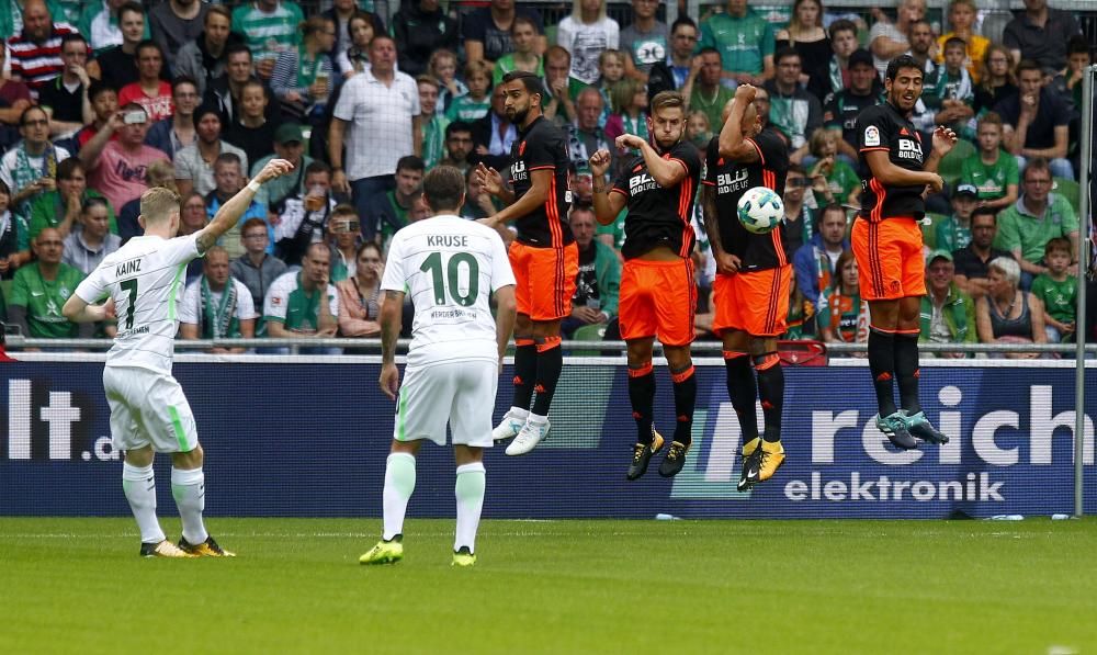 Las mejores imágenes del Werder Bremen - Valencia CF