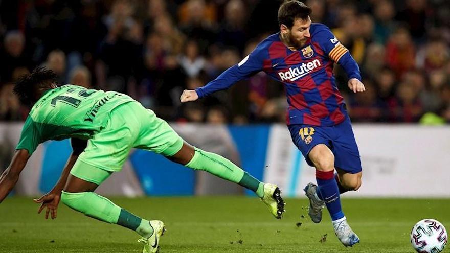 5-0 | Messi lidera el pase a cuartos del Barça