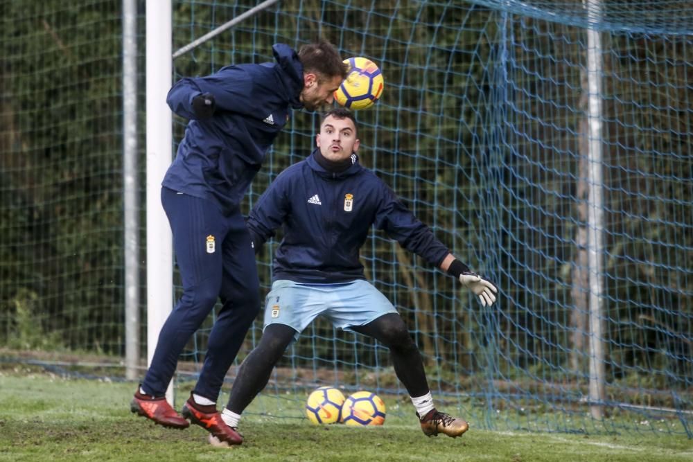 Entrenamiento del Real Oviedo