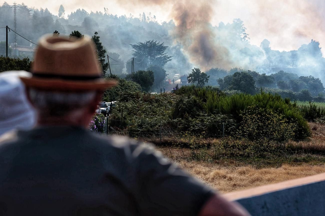 Incendio en La Laguna