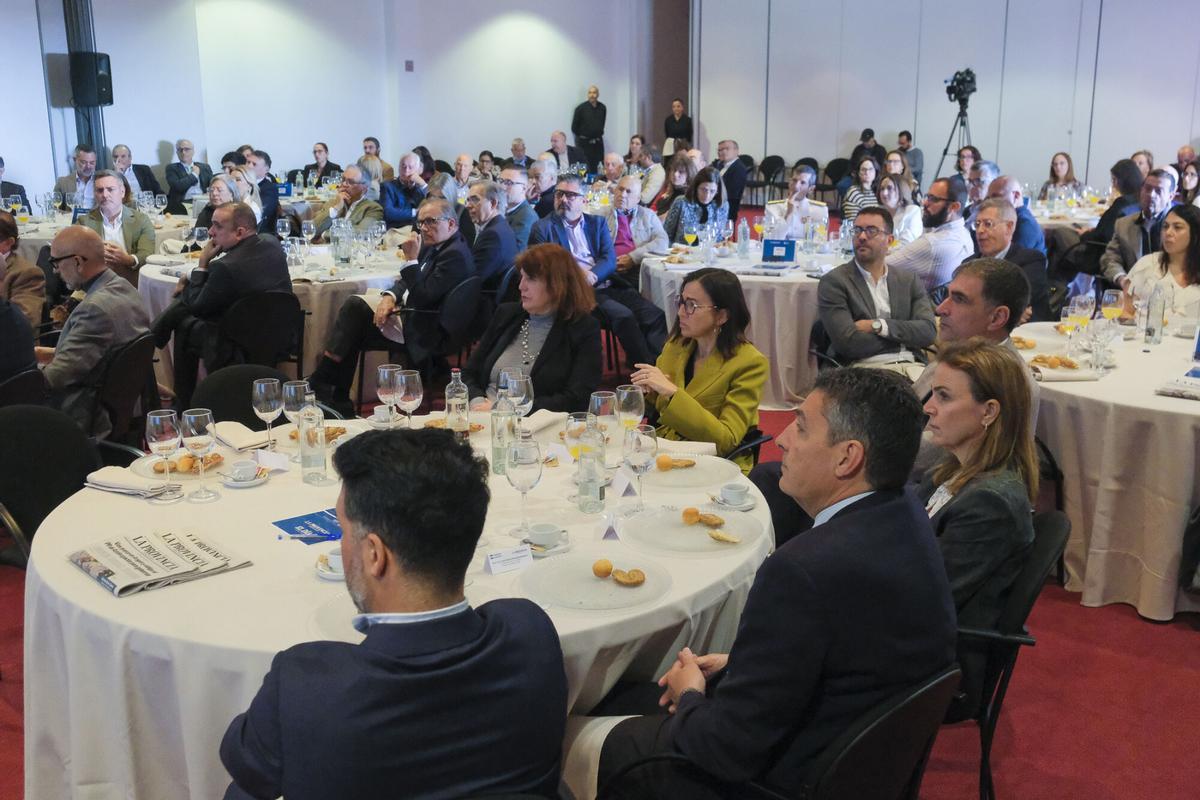 Foro Prensa Ibérica con Beatriz Calzada, presidenta de la Autoridad Portuaria de Las Palmas