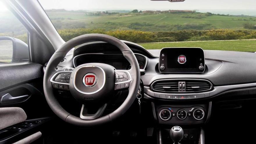 Interior del Fiat Tipo.