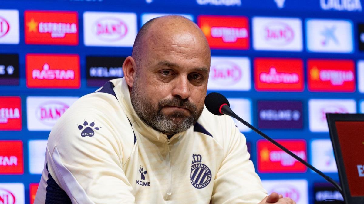 Espanyol | Manolo González: "La creencia de que salimos entregados contra el Madrid es de gente del Barça"