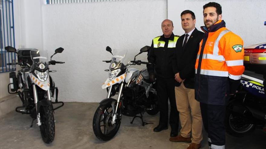 Dos motos para Protección Civil en Lucena