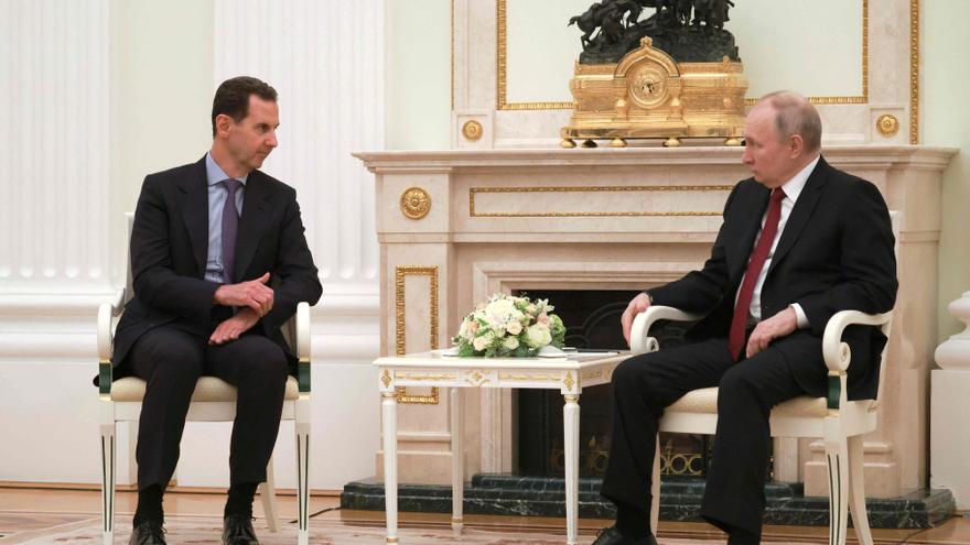 Al-Assad blinda la seva aliança amb Putin amb una visita a Rússia