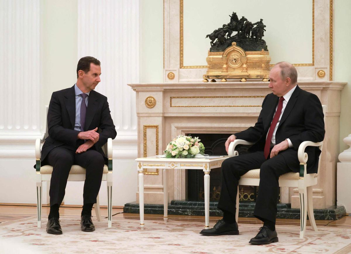 Al-Assad blinda la seva aliança amb Putin amb una visita a Rússia