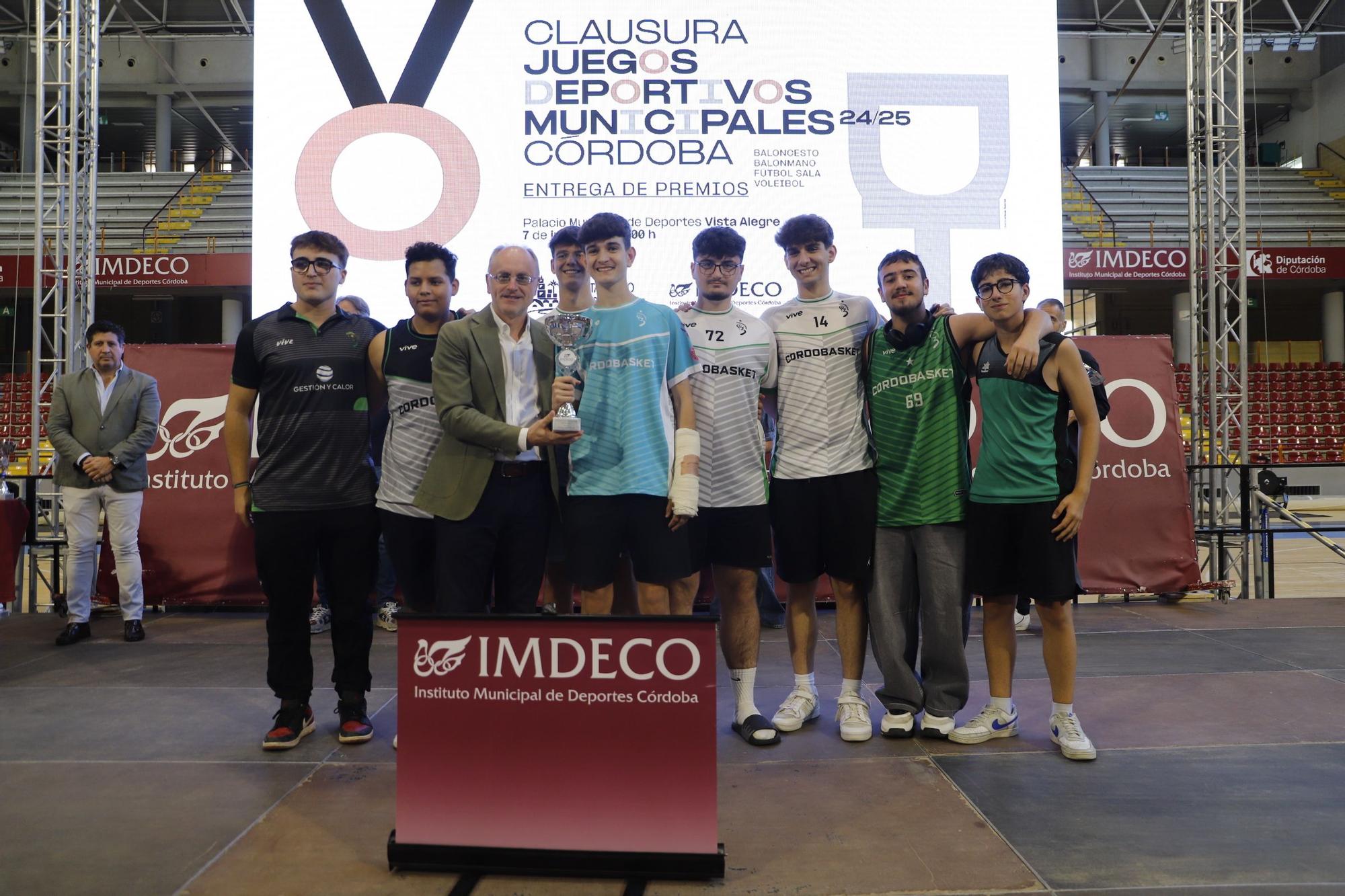 La entrega de premios de los Juegos Municipales en imágenes