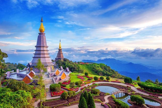 Pagoda en tailandia