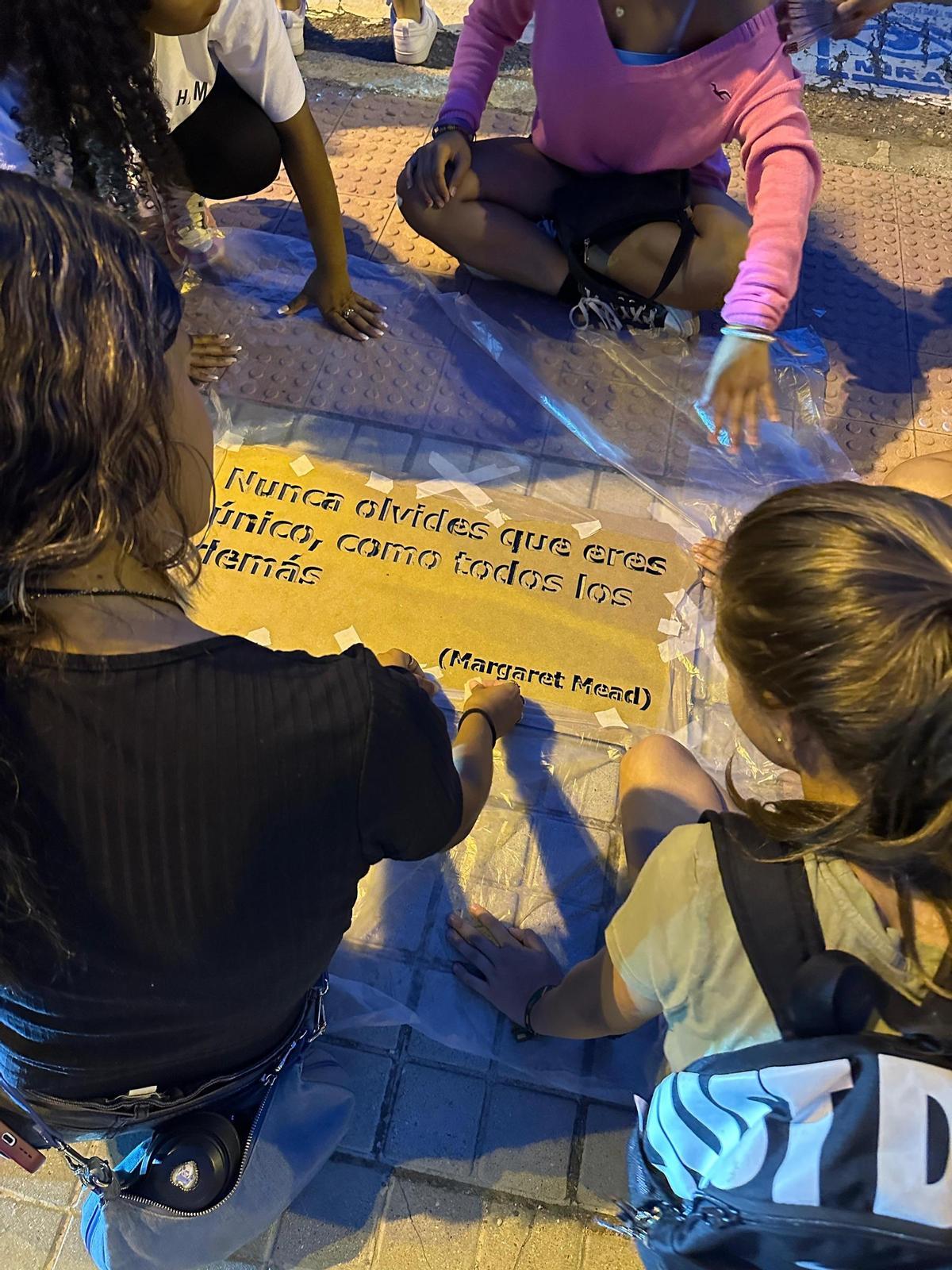 Frases en el asfalto