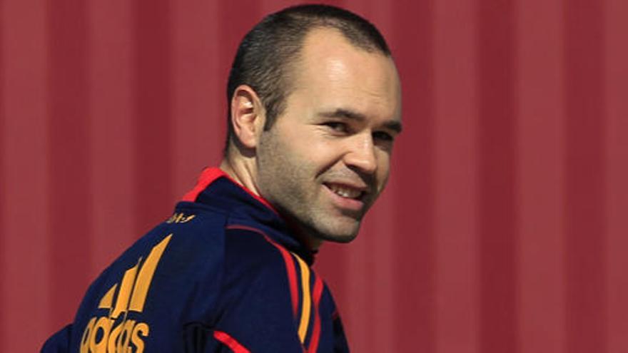 Andrés Iniesta se casará en julio.