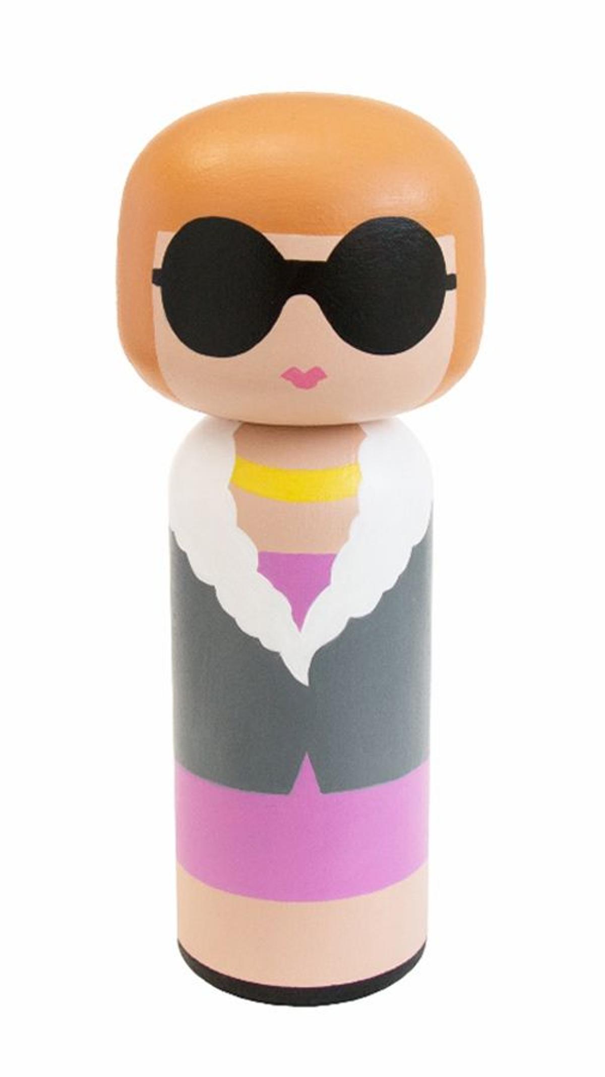 Colección Kokeshi dolls: Anna Wintour