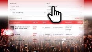 Buscador de conciertos de la Mercè 2026
