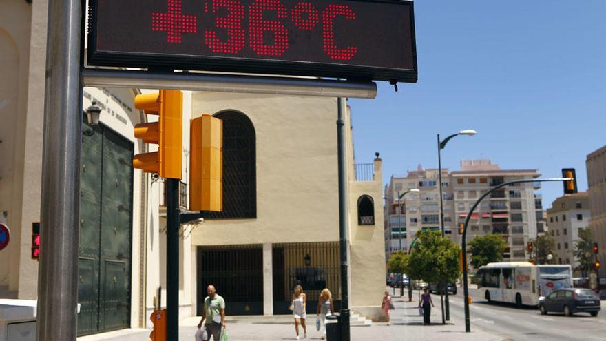 Los termómetros alcanzarán los 36 grados en el interior de la provincia.