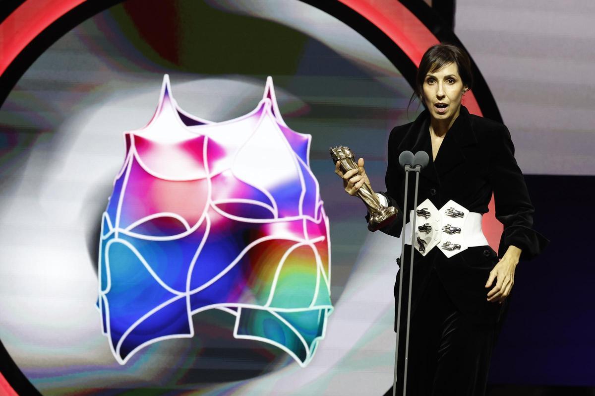 Ganadores de los Premis Gaudí 2026. Eva Libertad recoge el premio a Mejor Guión Adaptado por la película 'Sorda', Ganadores de los Premis Gaudí 2026. Eva Libertad recoge el premio a Mejor Guión Adaptado por la película 'Sorda',