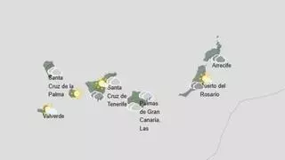 De la calima a las lluvias intensas este martes en Canarias: pronóstico de la Aemet por islas