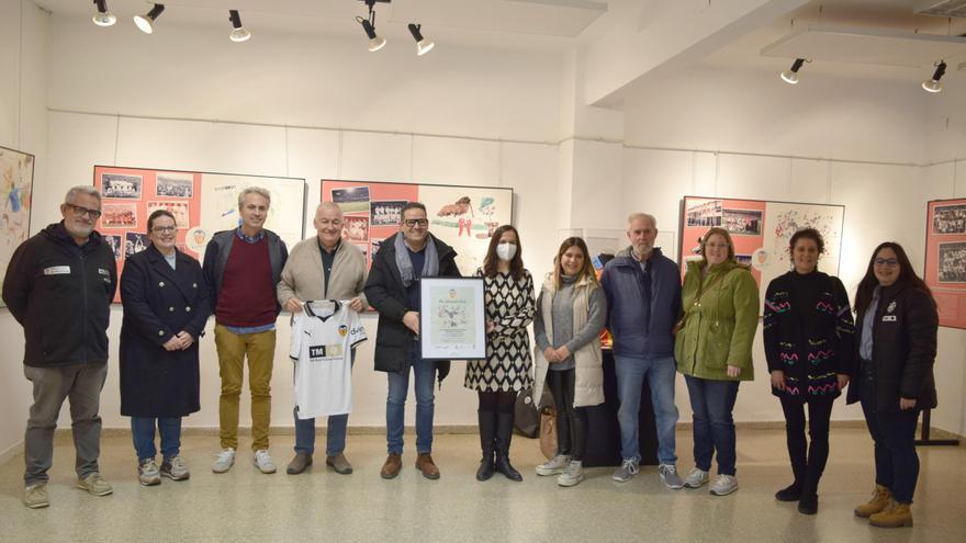 Un municipio de l&#039;Horta acoge una exposición sobre el Valencia C.F.