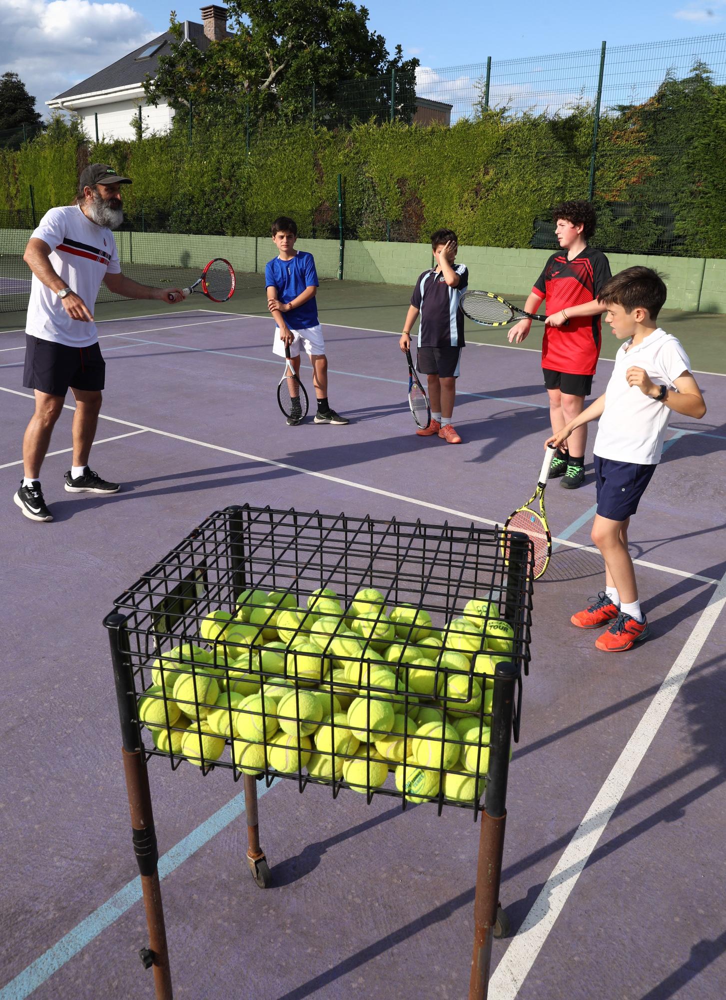 Las escuelas de tenis volcadas para acoger el torneo de Moscú