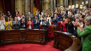 El Parlament aprova la llei del català sota l’ombra del Constitucional
